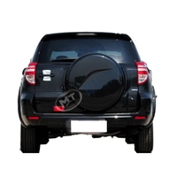 Maictop Accessoires de voiture Boîtier de roue de secours Housse de roue arrière en ABS pour Rav4 2010-2012