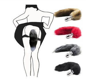 Longue fausse fourrure godemichet Anal <span class=keywords><strong>queue</strong></span> Anal Cosplay <span class=keywords><strong>Plug</strong></span> Anal jouets sexuels pour femmes godemichet Anal largeur <span class=keywords><strong>de</strong></span> <span class=keywords><strong>queue</strong></span> 28mm - Product Image 2