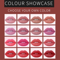 Rouge à lèvres liquide mat velours longue tenue anti-transfert, effet crème, personnalisable avec votre logo – Marque privée