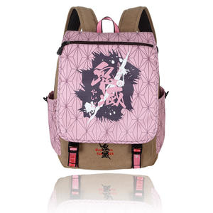 46 Styles Fairy Tail Shingeki No Kyojin <span class=keywords><strong>Tokyo</strong></span> <span class=keywords><strong>Ghoul</strong></span> Demon Slayer Totoro Luffy Chopper Anime <span class=keywords><strong>Sac</strong></span> à <span class=keywords><strong>dos</strong></span> Sacs d'école pour femmes et enfants - Product Image 5