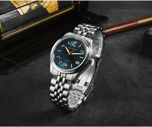 Reloj <span class=keywords><strong>San</strong></span> <span class=keywords><strong>Martin</strong></span> SN0144CG Nuevo de 39 mm para Hombre, Miyota 90S5, Diseño Original Chino JianZhan Gada, <span class=keywords><strong>Relojes</strong></span> Mecánicos Resistentes al Agua y Luminosos - Product Image 4