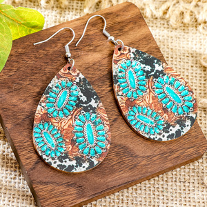 Bohemian Tassel <b>Drop</b> Earrings Alloy Antique <b>Bronze</b> Plated Women's Party Jewelry Fashion Dangle Earrings - Product Image 3