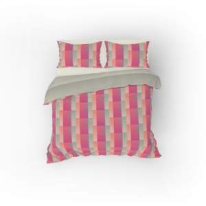 Ensemble de housse de couette ROBERT anis simple 52% coton 48% polyne taille allemande 30x30x76x56 imprimé pigmenté - Product Image 2