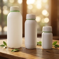 Bouteille en plastique PP résistante aux hautes températures pour remplissage à chaud, emballage de liquides chimiques industriels, pot de laboratoire