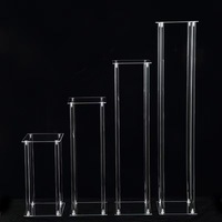 KE-FS01 en gros acrylique fleur de mariage stand clair présentoir Table pièce maîtresse acrylique fleur stands pour événement fête décor