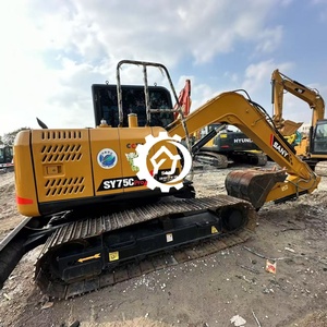 Excavadora Hidráulica SANY SY75CPro, Excavadora Compacta de Orugas para Construcción, Movimiento de Tierras, Jardinería y Proyectos de Ingeniería - Product Image 2