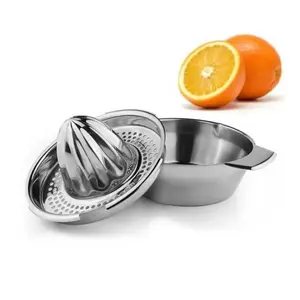 Stainless Steel Manual Lemon Juicer Metal Lemon Squeezer Manual Kitchen Fruit Press Hand Lemon Squeezer