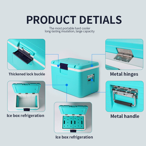 54L công suất lớn hộp cách nhiệt phân phối thực phẩm lồng ấp Polyurethane bọt dày container - Product Image 2