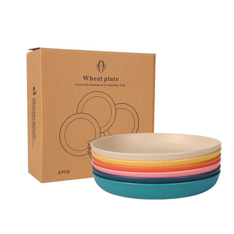 Assiette à grains verticale (6 sets de boîtes) riz Bleu foncé