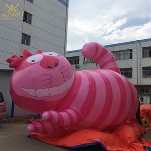 <span class=keywords><strong>Alice</strong></span> Wonderland Props Décoration Gonflable <span class=keywords><strong>Chat</strong></span> Événement Gonflable Bois <span class=keywords><strong>Chat</strong></span> Sauvage - Product Image 4