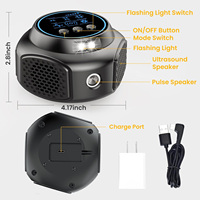 Répulsif Électronique Ultrasonique OEM Contre les Rongeurs 360 °   Répulsif Électrique Anti-Nuisibles 3 Modes en ABS pour Souris et Rats
