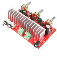 Amplificateur de puissance à deux canaux 2*40W TDA7377, modèle YJ2, marque SZHFYDZ, montage par soudure, audio de voiture, réglage des aigus/graves