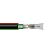 64 core g652d PE unterirdischen Gyts Anti UV stahl draht zentrum festigkeit mitglied outdoor optische faser kabel