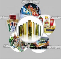 Papier d'aluminium métallisé de qualité alimentaire pour animaux de compagnie Carton laminé simple face étanche à l'humidité pour animaux de compagnie