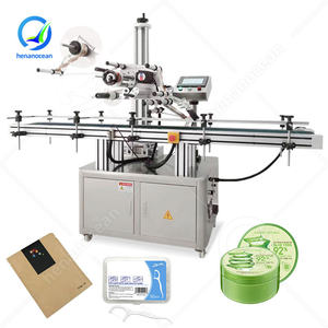 OCEAN Vente chaude, machine d'application d'étiquettes de surface de sac en plastique pour café automatique de bureau, de bonne qualité - Product Image 1