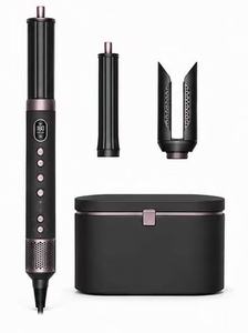 Sèche-cheveux multi-styler complet 6-en-1 à air chaud haute vitesse, lisseur et boucleur automatique Long HT 01 HS 05 08 09 - Product Image 2