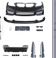 Body Kit Gaya M4 untuk BMW Seri 3 E90 2009-2012 Bumper Depan + Diffuser Belakang
