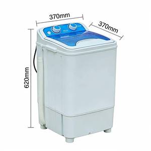 Mini-<span class=keywords><strong>lave</strong></span>-<span class=keywords><strong>linge</strong></span> portable mécanique, <span class=keywords><strong>petite</strong></span> machine à laver semi-automatique à cuve unique pour la maison et les camping-cars - Product Image 5