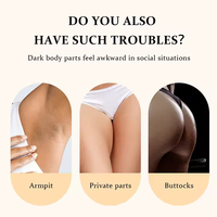Lotion Pemutih Organik Vitamin C Peptida untuk Menghilangkan Flek Hitam Melembapkan Menutrisi Ketiak Area Bikini