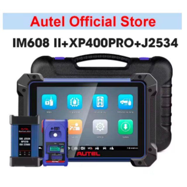Autel IM608 II Pro MaxiIM 608 Full Key Programmer OBD2 Scanner IM608II Car Diagnostic Tool IMMO Key Programming PK IM508 IM508S