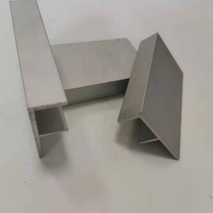 Diretta della fabbrica di alluminio <span class=keywords><strong>6063</strong></span> <span class=keywords><strong>t5</strong></span> personalizzato sezione f estrusione di alluminio per mobili o di vetro canale - Product Image 3