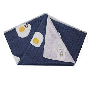 Toalla de Golf de Microfibra Tipo Waffle, Grande, con Impresión Digital por Sublimación, Logotipo Personalizado con la Bandera de Estados Unidos, Ecológica, OEM - Product Image 3