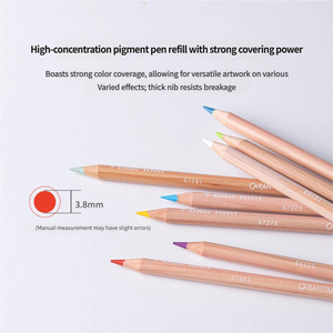 Ensemble de crayons de couleur de qualité supérieure CARAN D'ACHE Swiss Color pour étudiants et artistes, crayon spécial pour dessin à la main pour débutants - Product Image 6