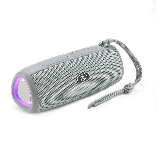 Wholesale Portable Bluetooth LED Light Portable Waterproof Outdoor Surround Sound Stereo Wireless Blue Tooth Speaker