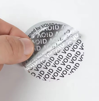 Étiquettes holographiques authentiques, imperméables, résistantes aux rayures, durables, avec code QR VOID laser pour clavier mécanique et souris de jeu
