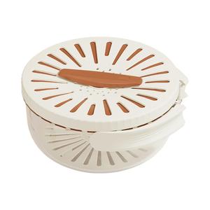 Moderna Cesta Multifuncional de Doble Capa para Refrigerador, Plegable, para Lavar Frutas, con Escurridor, para Deshidratación en la Cocina - Product Image 2
