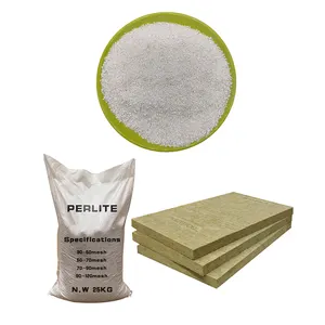 Pabrik Grosir 30-50 Mesh Perlite untuk Baku Perlite Dijual Diperluas Perlite Bahan Isolasi