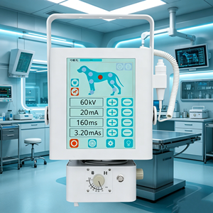 Máquina de Rayos X Veterinaria Móvil de 5.6KW, Dispositivo de Rayos X Portátil con Batería para Zoológicos y Animales Salvajes - Product Image 4