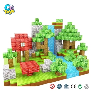 100 Pezzi Blocchi Magnetici - Giocattoli Educativi per Bambini di 6 Anni Cubi Magici Blocchi Magnetici - Product Image 1