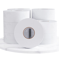 Papier toilette en rouleau jumbo commercial 3 plis, écologique, personnalisé en gros, pas cher, Papel Higienico Por Mayor