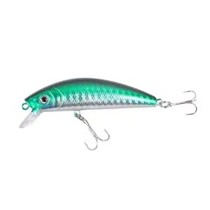 C 7Cm 8G Slanke Minnow Simulatie Hard Plastic Aas Visgerei Vissen Lokken Minnow Met Hoge Tonen Haak