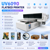 Imprimante UV 6090 avec caméra CCD, machine d'impression UV à plat A1 pour coques de téléphone, verre acrylique, métal, impression personnalisée