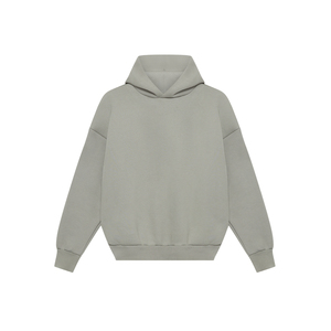 Kingsen High Quality <b>Men's</b> Winter Embroidered Wireless Hoodie Fashionable Cotton Drop Shoulder <b>Pullover</b> Sweatshirt - Product Image 5