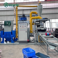 Séparateur automatique certifié de machine de granulatoire de fil de cuivre pour la capacité de recyclage de câble de chute