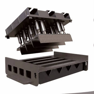 آلة بناء كتل الخرسانة المجوفة قالب سيليكون لطوب الجدار الخرساني - Product Image 4