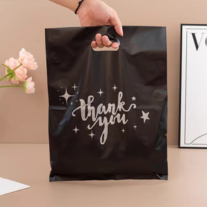 Bolsa <span class=keywords><strong>de</strong></span> Plástico Troquelada con Asa para Compras, Bolsas <span class=keywords><strong>de</strong></span> Agradecimiento <span class=keywords><strong>al</strong></span> <span class=keywords><strong>por</strong></span> <span class=keywords><strong>Mayor</strong></span> para Boutique <span class=keywords><strong>de</strong></span> Ropa, Bolsas <span class=keywords><strong>de</strong></span> Embalaje <span class=keywords><strong>al</strong></span> <span class=keywords><strong>por</strong></span> Menor, Fábrica <span class=keywords><strong>de</strong></span> Bolsas <span class=keywords><strong>de</strong></span> Plástico - Product Image 4