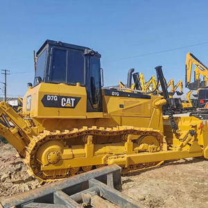 รถดันดิน CAT D7G มือสองนำเข้าจากญี่ปุ่น สมรรถนะเยี่ยม ระบบไฮดรอลิก หนักแน่น ทนทาน พร้อมเครื่องยนต์คัมมินส์ ปั๊มมอเตอร์ เกียร์ แบริ่ง 4 เมตร - Product Image 1