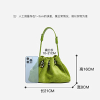 Geplooide Lazy Style Cloud Crossbody tas Niche Hoge kwaliteit trekkoord Lucky Design dames dagelijkse handtas