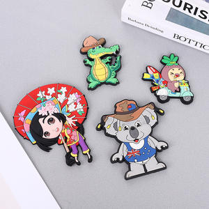 カスタムロゴプロモーションギフトかわいい装飾カスタマイズされたお土産マグネットシリコン冷蔵庫マグネット3dPVCソフトラバー冷蔵庫マグネット - Product Image 2