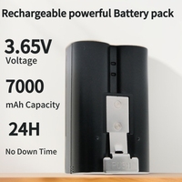 Baterai Lifepo4 Isi Ulang 3.65V 6040mAh Pengganti untuk Ring V4 Video Doorbell Hitam Stok XinYuanNeng OEM
