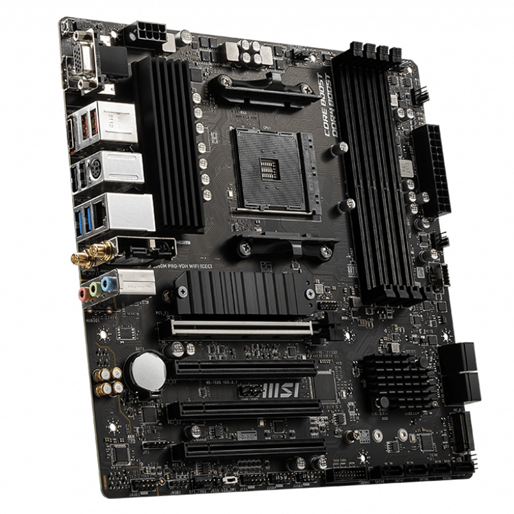 MSI B550M PRO-VDH WIFI CEC Motherboard - AMD Ryzen Support