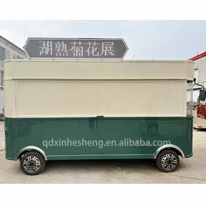 Food truck trailer foodtrucks carrello elettrico per alimenti carrello mobile per negozio di alimentari