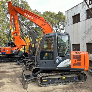 Pelleteuse sur chenilles Hitachi ZX60 d'occasion avec composants centraux, moteur intact, boîte de vitesses, roulement de pompe à engrenages - Product Image 3