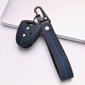 Funda para Llaves de Toyota Hilux <span class=keywords><strong>Vigo</strong></span> Yaris Corolla Rav4 Vitz Echo Old 2 con Llavero, Antirrayaduras, Antigolpes, Agarre Suave, Nueva - Product Image 5
