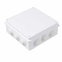 Boîtier de distribution électrique IP65 en ABS 200x200x80mm, boîtier de jonction étanche