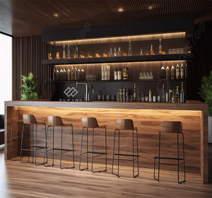 Fancy Led Lighted Nightclub Cocktail <strong>Pub</strong> <strong>bar</strong> Counter With RGB Led Lighting - Product Image 6